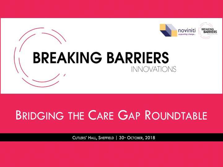 Breaking barriers graphic