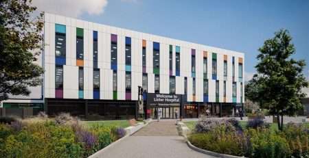 extension to Lister Hospital’s entrance.