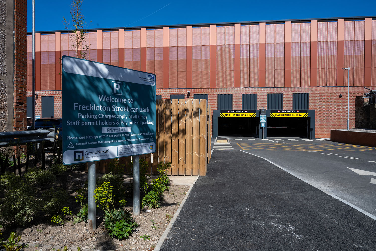 Royal Albert Edward Infirmary - multi-storey car park