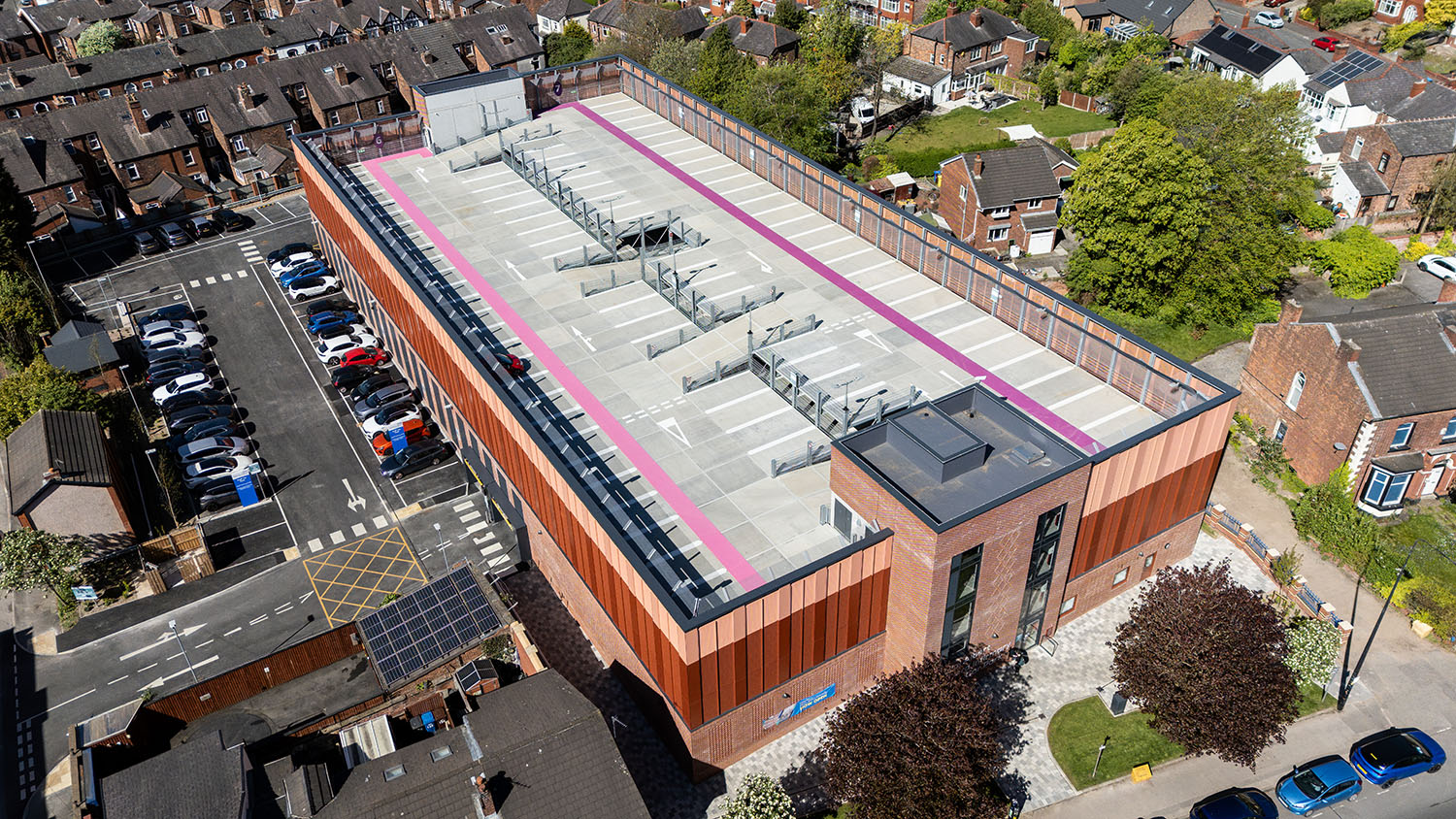 Royal Albert Edward Infirmary - multi-storey car park